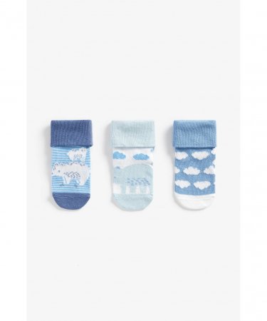 MOTHERCARE kojinės kūdikiui, 3 vnt., BB991 571759