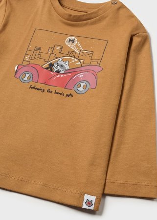 MAYORAL marškinėliai ilgomis rankovėmis 3G, peanut, 2026-35 2026-35
