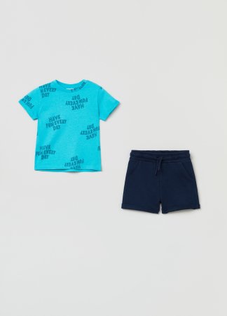 OVS marškinėliai trumpomis rankovėmis ir šortai, 92 cm, 001515691 001515691