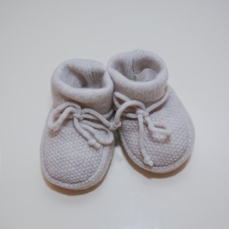 VILAURITA merino vilnos batukai kūdikiui, pilki, 10 cm, art 306 art 306