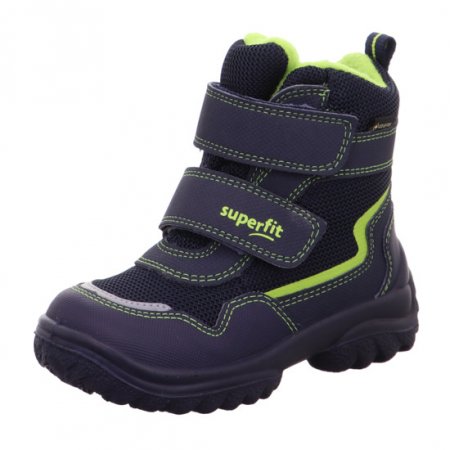 SUPERFIT žieminiai batai SNOWCAT, mėlyni/žali, 1-000024-8000 27 1-000024-8000 27