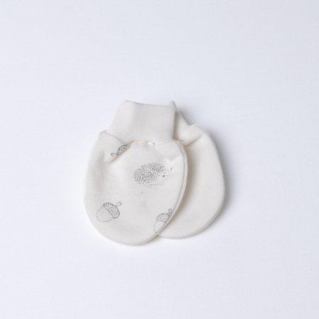 VILAURITA pirštinės kūdikiui DODI, baltos, 0-2 mėn., art  936 art  936