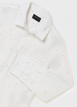 MAYORAL marškiniai ilgomis rankovėmis 7C, balti, 162 cm, 7167-67 7167-67 16
