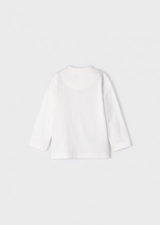MAYORAL marškinėliai ilgomis rankovėmis 3G, kreminiai, 92 cm, 2014-45 2014-45 18