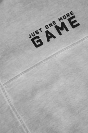 COCCODRILLO džemperis su gobtuvu GAMER BOY JUNIOR, pilkas, WC4132301GBJ-019- 