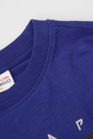 COCCODRILLO long sleeved t-shirt GAMER BOY KIDS, blue, WC4143103GBK-014-122, 122 cm 