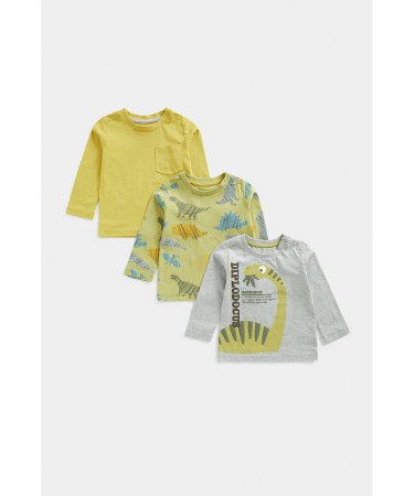 MOTHERCARE marškinėliai ilgomis rankovėmis 3 vnt., FC545 636250