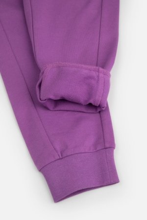 COCCODRILLO sportinės kelnės JOYFUL PUNK KIDS, violetinės, WC4120102JPK-016- 