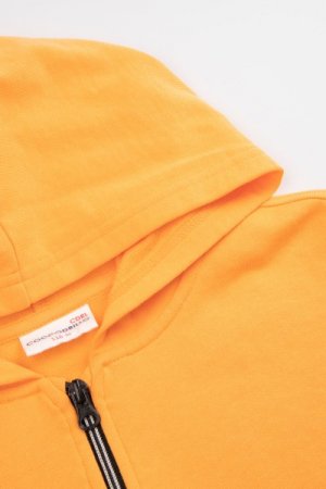 COCCODRILLO susegamas džemperis su gobtuvu DREAMER KIDS, oranžinis, WC3132401DRK-006 WC3132401DRK-006-098