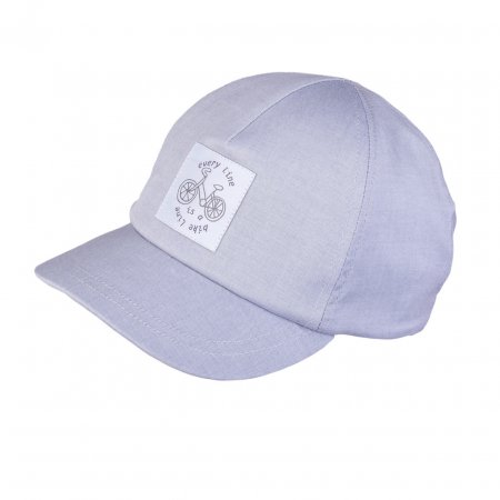 TUTU kepurė su snapeliu, šviesiai pilka, 3-006009, 50/54 cm 3-006009 light grey