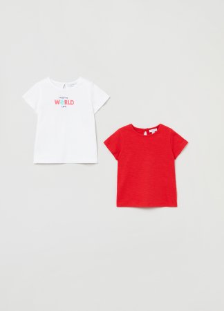 OVS marškinėliai trumpomis rankovėmis, 2 vnt., 74 cm, 001496196 001496196