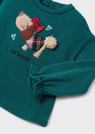 MAYORAL džemperis ir sijonas 4B, duck green, 92 cm, 2964-54 2964-54 18