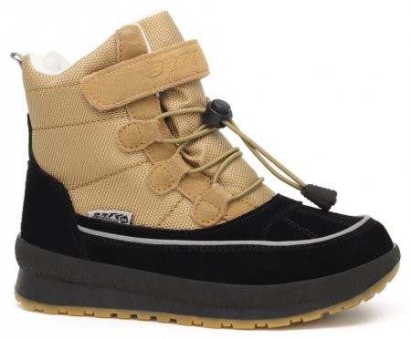 BARTEK žieminiai batai, juodi/smėlio spalvos, T-17288003 T-17288003/34
