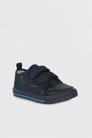 COCCODRILLO sportiniai batai SHOES BOY, tamsiai mėlyni, 24 dydis, WC2211104SHB-015 WC2211104SHB-015-028