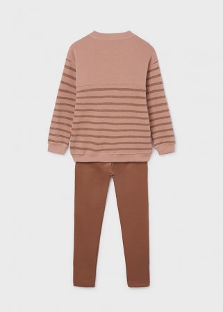 MAYORAL džemperis ir tamprės 8J, brown, 162 cm, 7741-57 7741-57 12