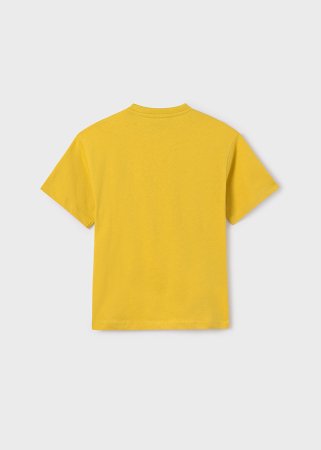 MAYORAL marškinėliai trumpomis rankovėmis 7E, garstyčių spalvos, 6040-62 