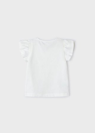 MAYORAL marškinėliai trumpomis rankovėmis 6E, nude, 3091-61 