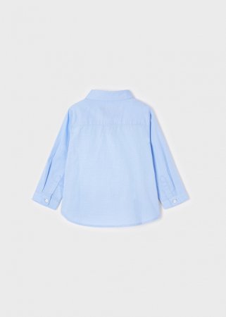 MAYORAL marškiniai ilgomis rankovėmis 3A, šviesiai mėlyni, 80 cm, 2159-75 2159-75 12