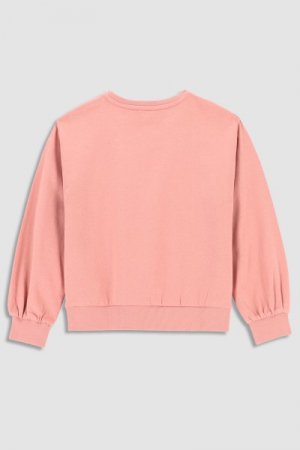 COCCODRILLO džemperis EVERYDAY GIRL, powder pink, WC3132102EVG-033 WC3132102EVG-033-140
