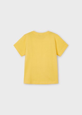 MAYORAL marškinėliai trumpomis rankovėmis 5H, geltoni, 3017-11 
