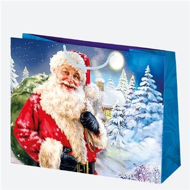 Krepšelis dovanoms kalėdinis  T8 didelis, 5906664000309 5906664000309