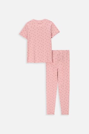 COCCODRILLO pižama PYJAMAS, rožinė, WC4448220PJS-007-,  