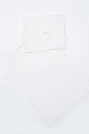 COCCODRILLO apatiniai marškinėliai be rankovių BASIC UNDERWEAR, balti, 164/170 cm, 2 vnt., WC2407204BAU-001 WC2407204BAU-001-128