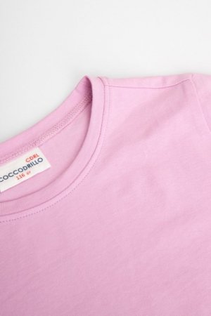 COCCODRILLO marškinėliai trumpomis rankovėmis DREAMER KIDS, rožiniai, WC3143204DRK-007 WC3143204DRK-007-116