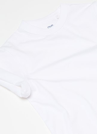OVS marškinėliai trumpomis rankovėmis, balti, , 001966010 