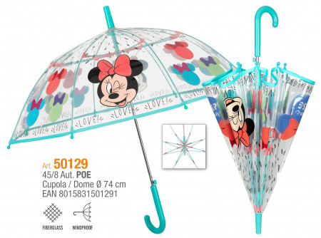 PERLETTI vaikiškas skėtis Minnie, 50129 50129