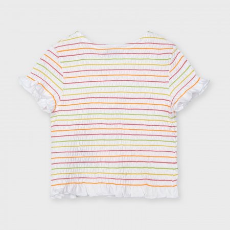 MAYORAL 6G marškinėliai tr.r. white, 3008-24 3008-24 6
