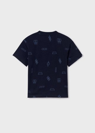 MAYORAL marškinėliai trumpomis rankovėmis 7C, tamsiai mėlyni, 6031-53 