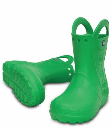 CROCS guminiai batai, žali, 12803-3E8 12803-3E8-25