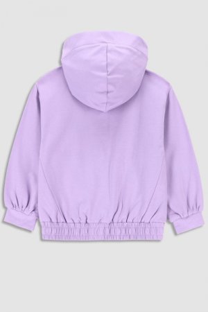 COCCODRILLO susegamas džemperis RETRO PICNIC KIDS, violetinis, WC3132401RPK-016 WC3132401RPK-016-110