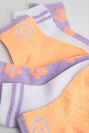 COCCODRILLO kojinės SOCKS GIRL, multicoloured, 3 vnt., WC3383610SOG-022 