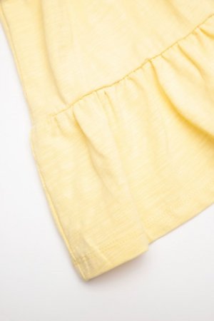 COCCODRILLO suknelė trumpomis rankovėmis SUMMER ADVENTURE, geltona, 92 cm, WC2129201SUM-004 WC2129201SUM-004-110
