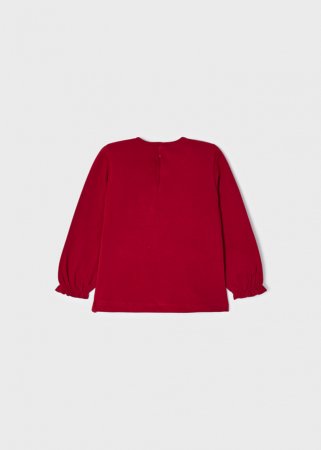 MAYORAL marškinėliai ilgomis rankovėmis 4D, raudoni, 92 cm, 2092-23 2092-23 12