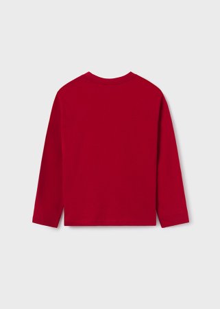 MAYORAL marškinėliai ilgomis rankovėmis 7B, raudoni, 842-17 