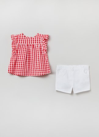 OVS marškinėliai trumpomis rankovėmis ir šortai, 98 cm, 001496119 001496119