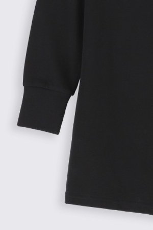 COCCODRILLO suknelė ilgomis rankovėmis WILD WINTER JUNIOR, juoda, ZC2129104WIJ-021 