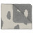 LORITA pledas 75x100cm Grey/White 1674 1674