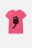 MOKIDA marškinėliai trumpomis rankovėmis MONOCHROMATIC GIRL, rožiniai, WM4143215MOG-007- 