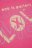 MOKIDA marškinėliai trumpomis rankovėmis MONOCHROMATIC GIRL, rožiniai, WM4143208MOG-007- 