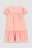 COCCODRILLO suknelė trumpomis rankovėmis SPORTI ROMANTIC KIDS, powder pink, WC3128201SRK-033 WC3128201SRK-033-098