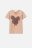 COCCODRILLO marškinėliai trumpomis rankovėmis EVERYDAY GIRL A, smėlio spalvos, WC4143218VGA-002- 