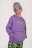 COCCODRILLO džemperis su gobtuvu DIGITAL WORLD JUNIOR, violetinis, WC3132301DWJ-016 WC3132301DWJ-016-128