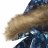 HUPPA žieminis lauko komplektas (striukė ir kelnės) MARVEL, tamsiai mėlynas, 140 cm, 45100030-24186 45100030-24186-122