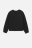 MOKIDA marškinėliai ilgomis rankovėmis MONOCHROMATIC GIRL, juodi, WM4143104MOG-021- 