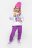 COCCODRILLO sportinės kelnės JOYFUL PUNK KIDS, violetinės, WC4120102JPK-016- 