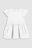 COCCODRILLO suknelė trumpomis rankovėmis ELEGANT BABY GIRL, balta, WC3128201EBG-001 WC3128201EBG-001-086